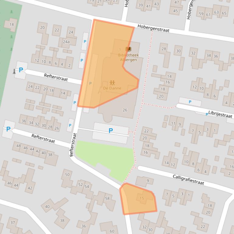 Kaart van postcodegebied 7665AB.