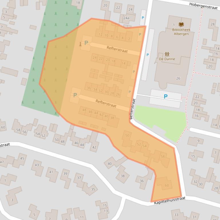 Kaart van postcodegebied 7665AG.