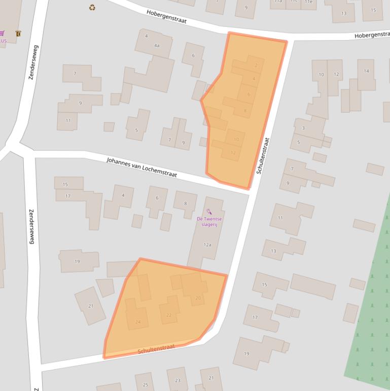 Kaart van postcodegebied 7665AL.