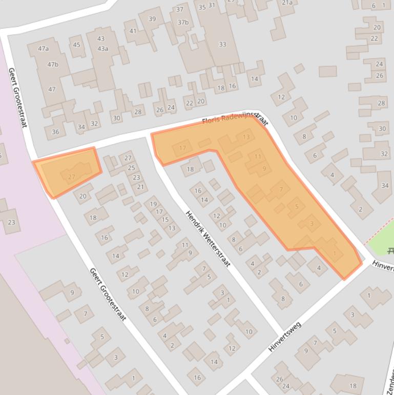 Kaart van postcodegebied 7665AR.