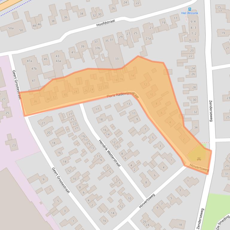 Kaart van postcodegebied 7665AS.