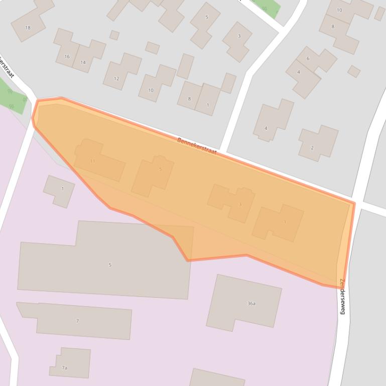 Kaart van postcodegebied 7665CB.