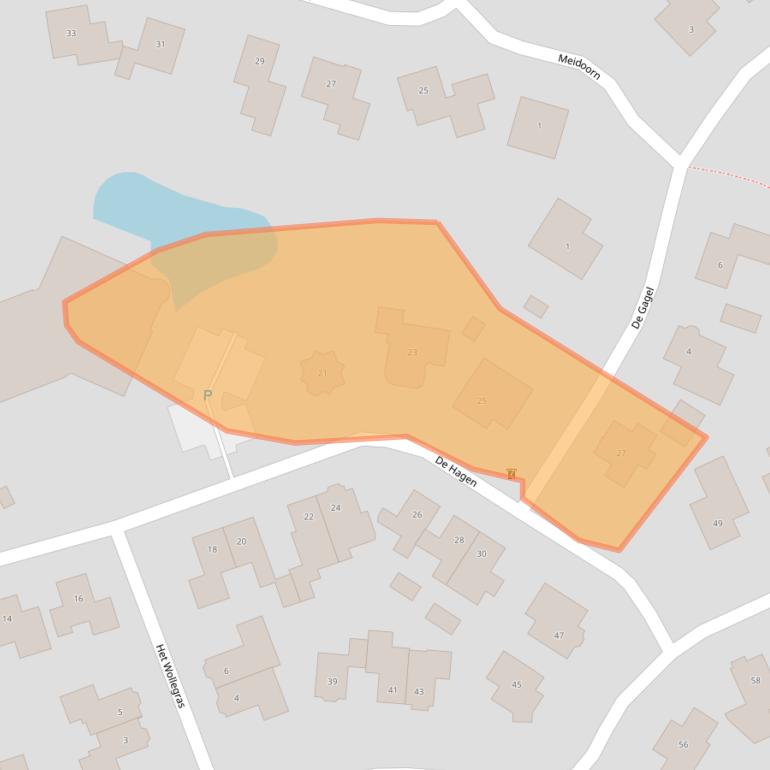 Kaart van postcodegebied 7665DN.