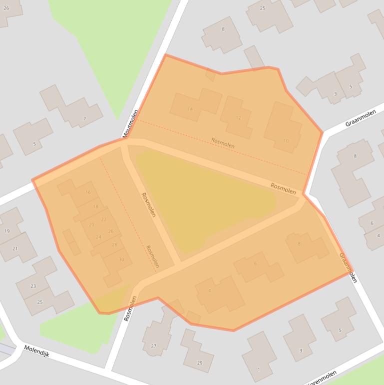 Kaart van postcodegebied 7665EJ.