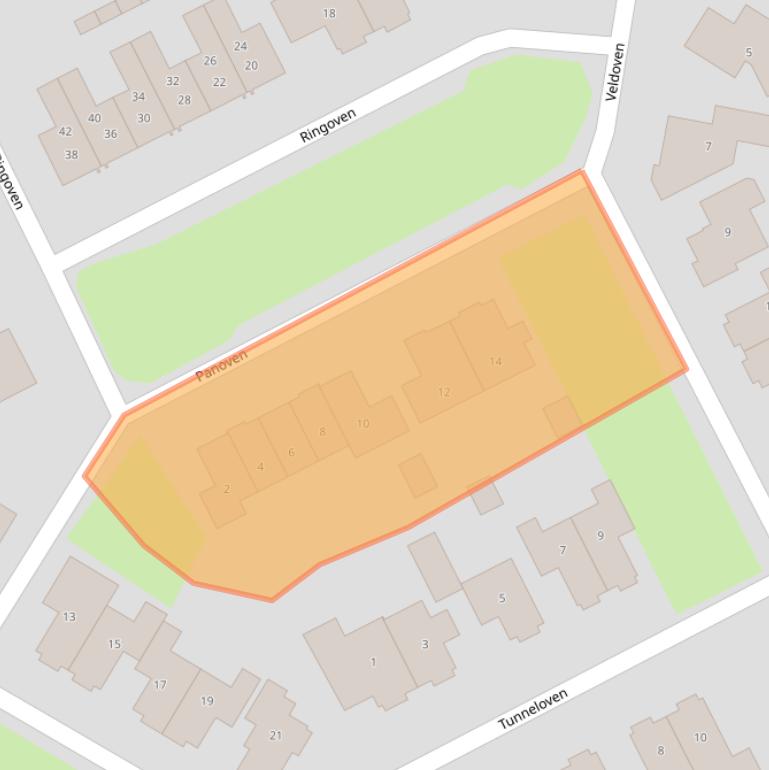 Kaart van postcodegebied 7665EN.