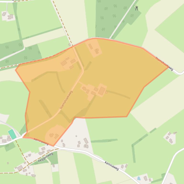 Kaart van postcodegebied 7665RD.