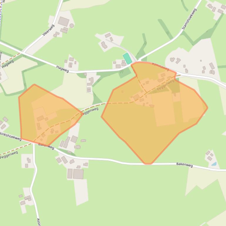 Kaart van postcodegebied 7665RN.