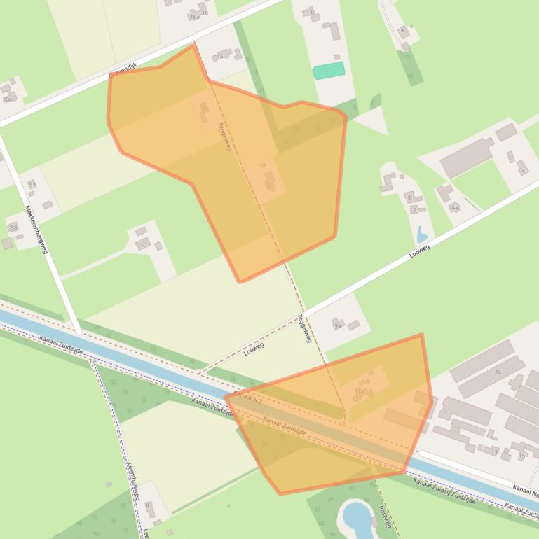 Kaart van postcodegebied 7665SL.