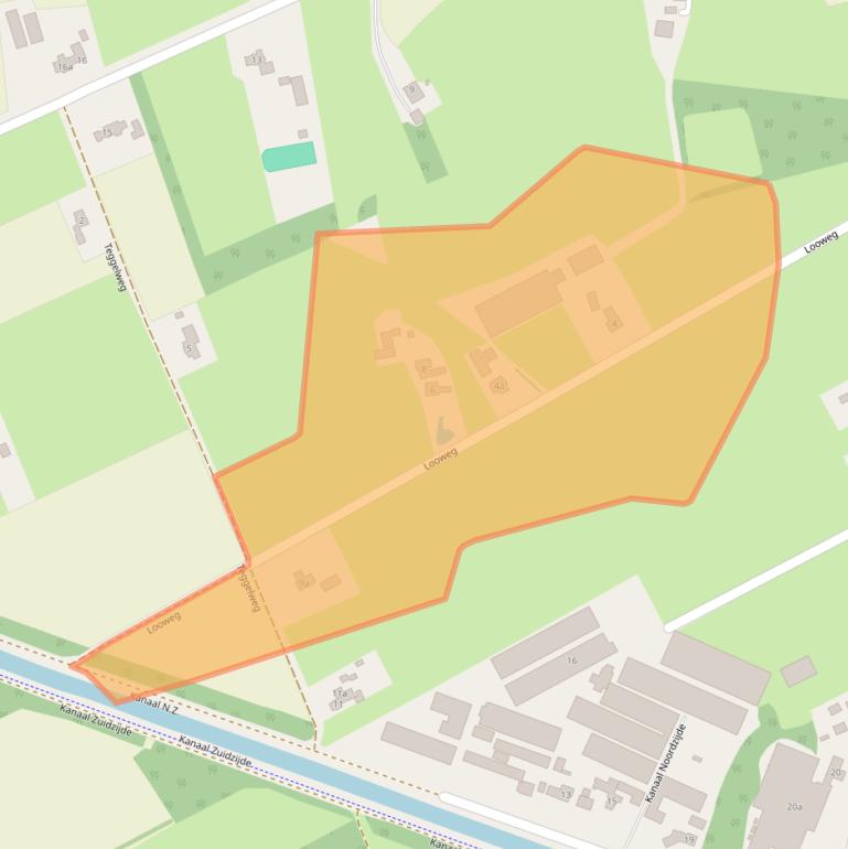 Kaart van postcodegebied 7665SM.