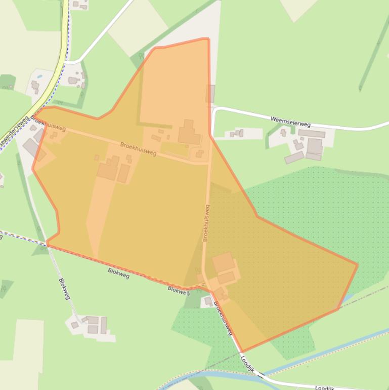 Kaart van postcodegebied 7665TW.