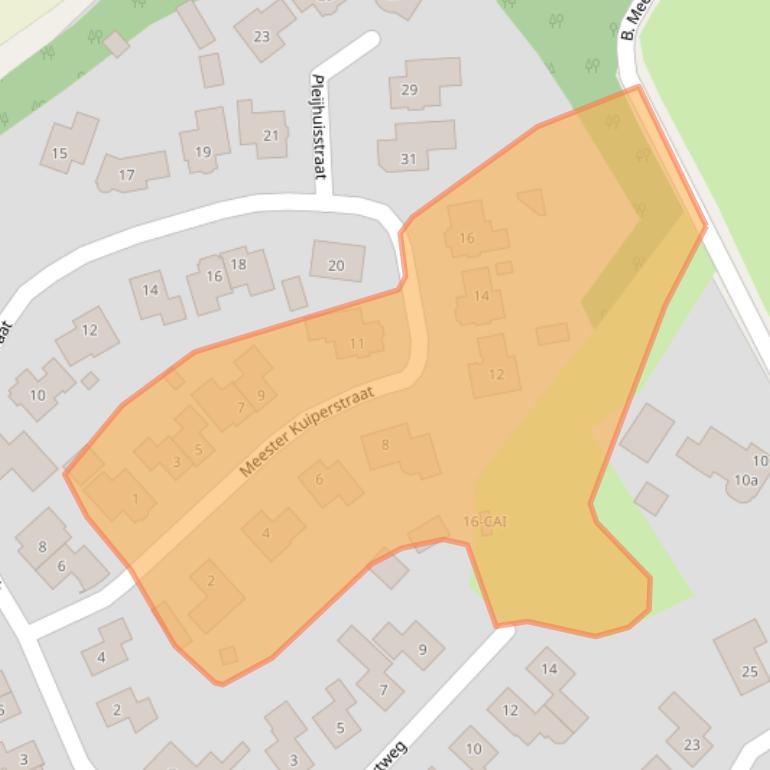 Kaart van postcodegebied 7666NP.