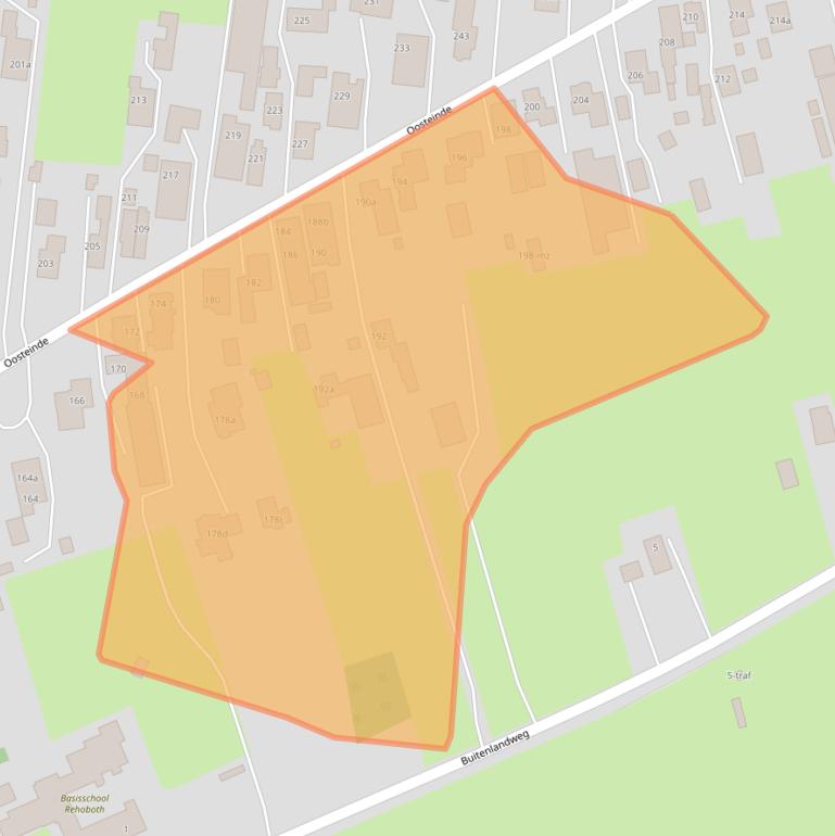 Kaart van postcodegebied 7671AD.