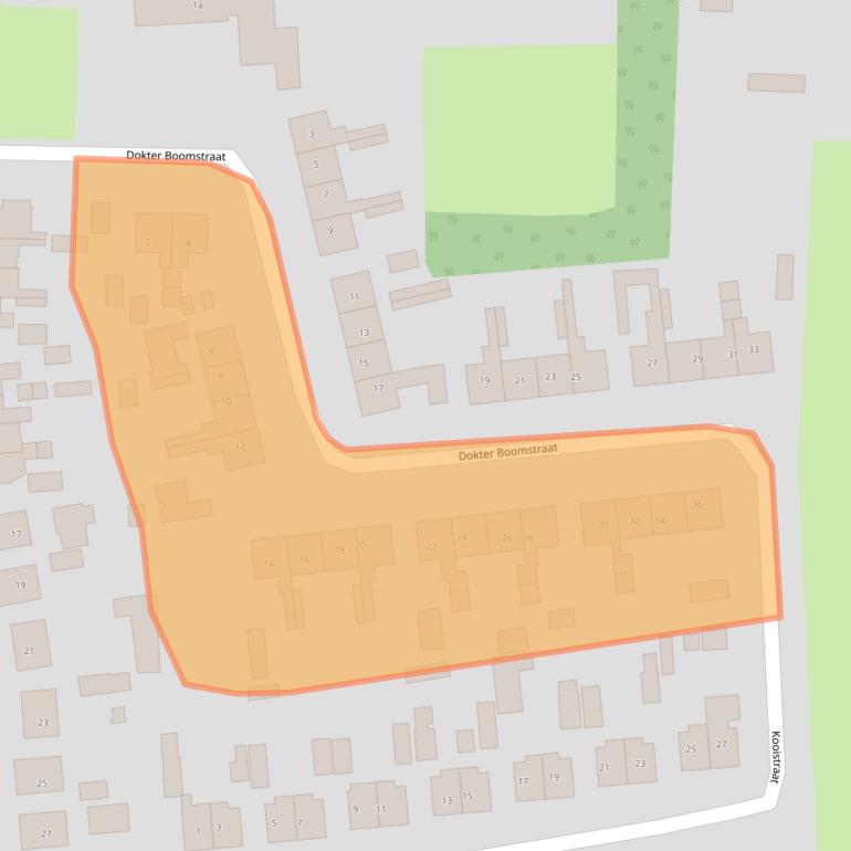 Kaart van postcodegebied 7671AL.