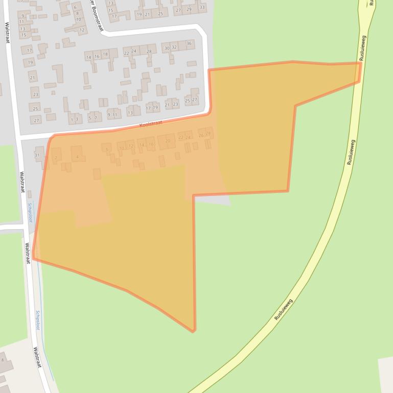 Kaart van postcodegebied 7671AP.