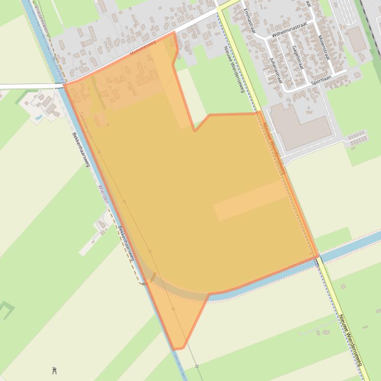 Kaart van postcodegebied 7671JH.