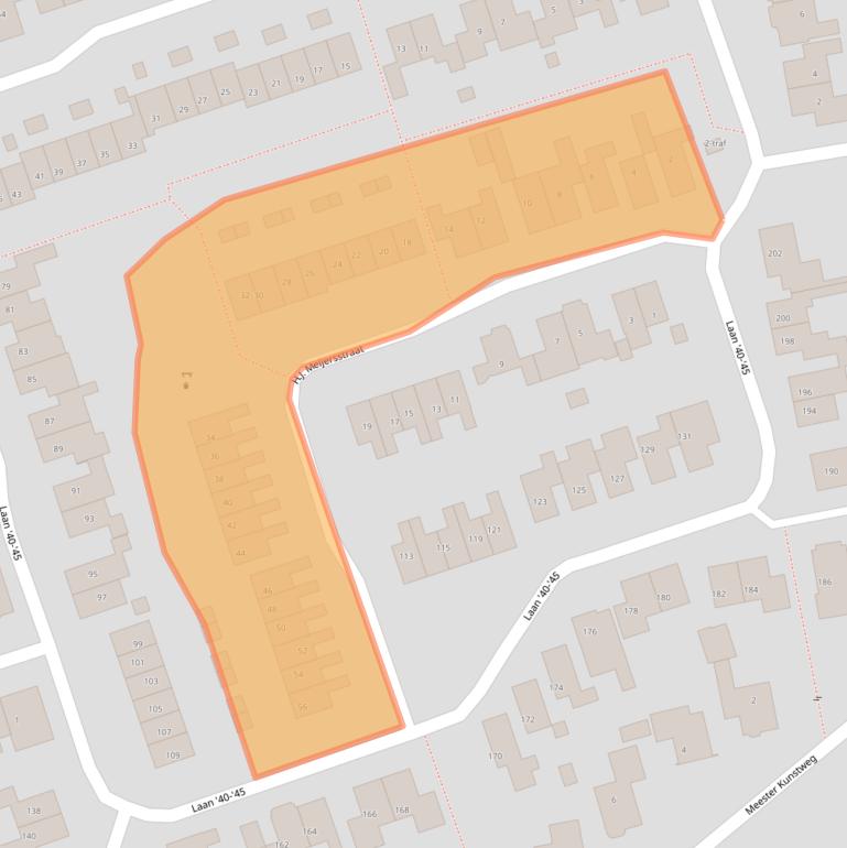 Kaart van postcodegebied 7671MH.