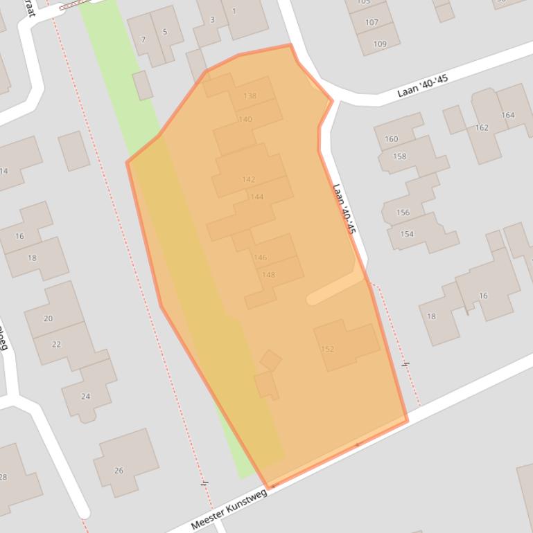 Kaart van postcodegebied 7671MR.