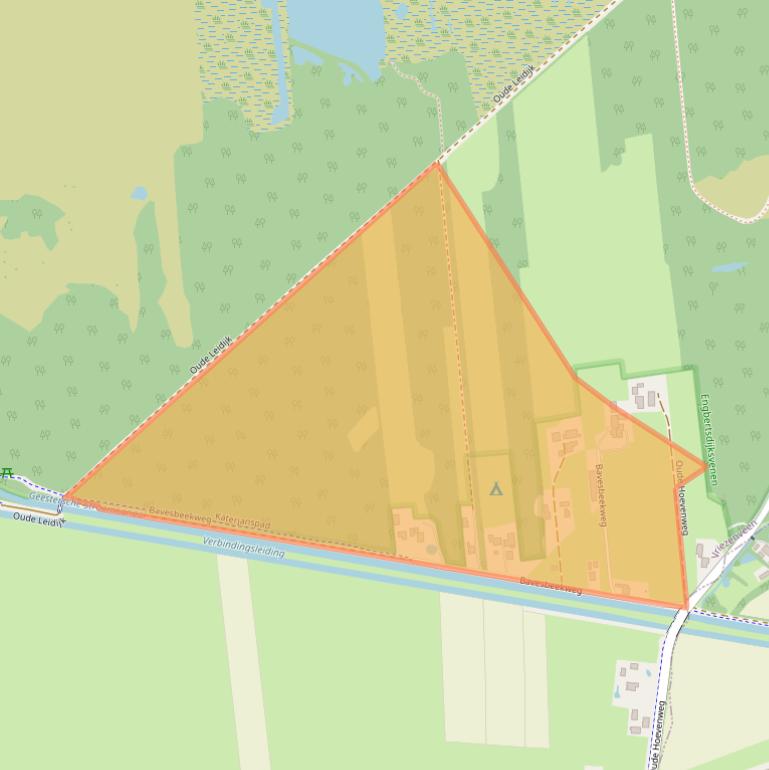 Kaart van postcodegebied 7671PD.