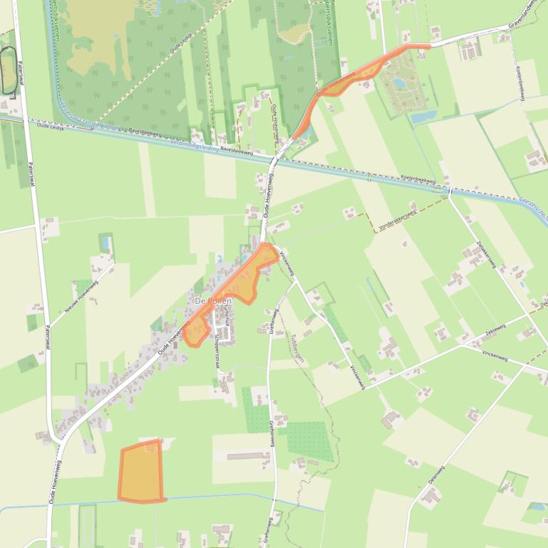 Kaart van postcodegebied 7671PK.