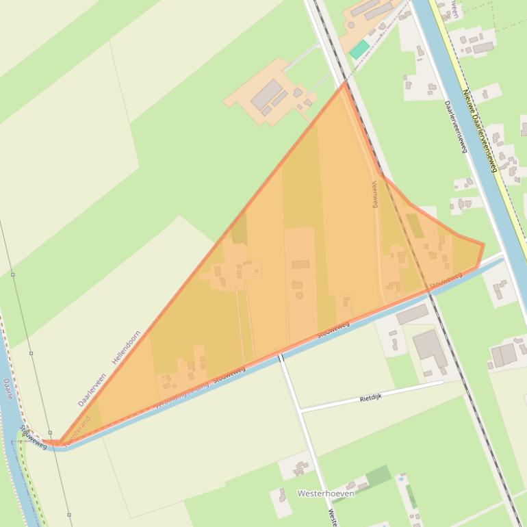 Kaart van postcodegebied 7671SH.