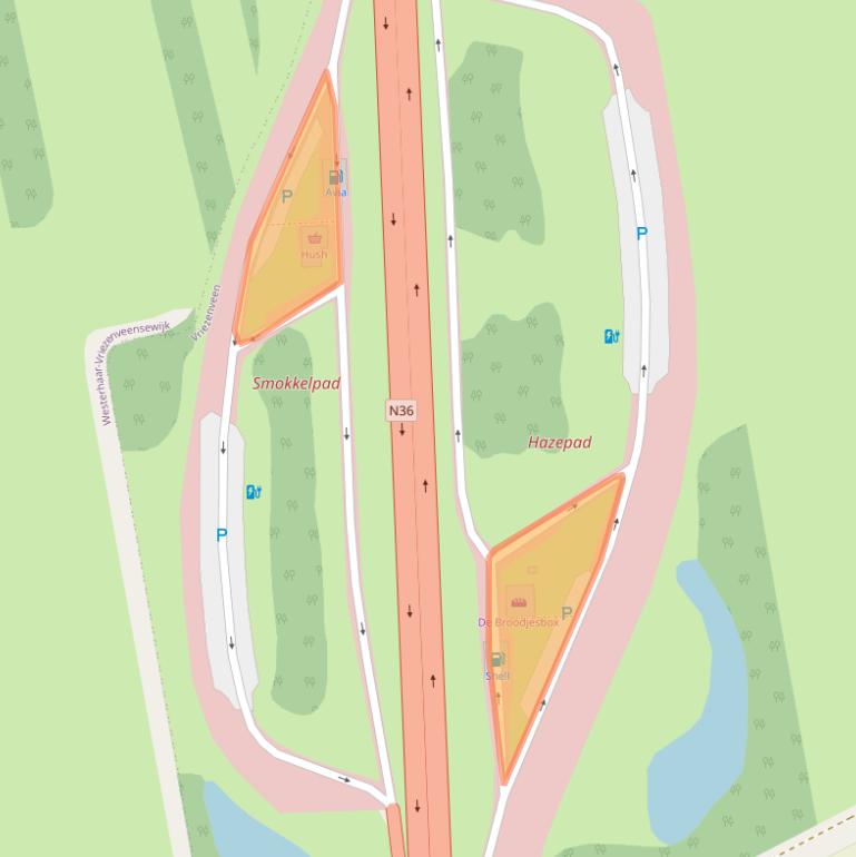 Kaart van postcodegebied 7671SR.