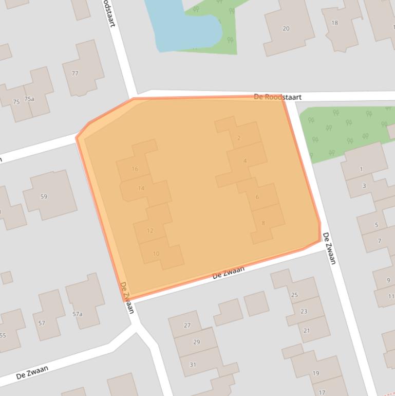 Kaart van postcodegebied 7671WS.