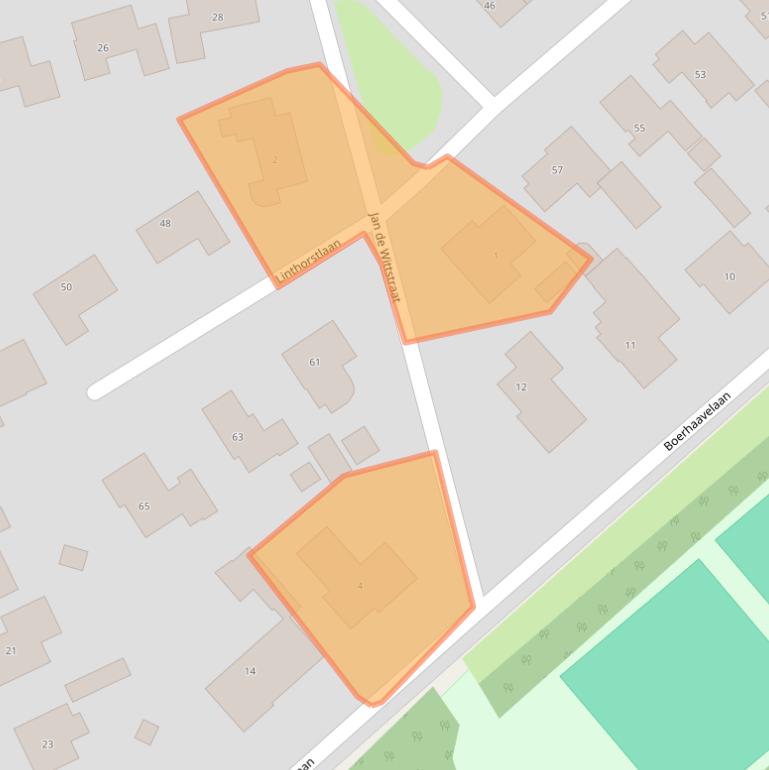 Kaart van postcodegebied 7671XR.