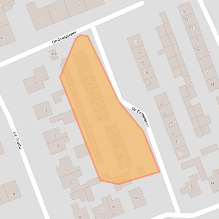 Kaart van postcodegebied 7671ZS.