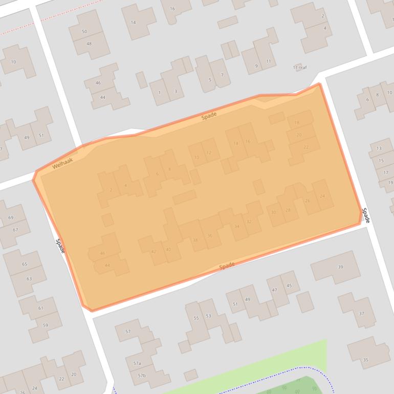 Kaart van postcodegebied 7672AC.