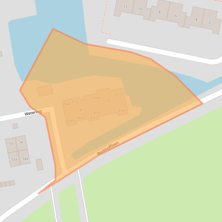 Kaart van postcodegebied 7672BP.