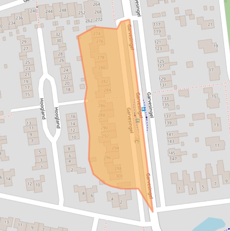 Kaart van postcodegebied 7672BR.