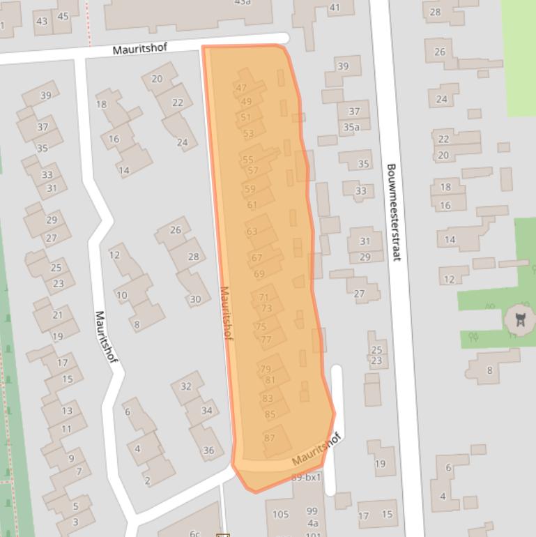 Kaart van postcodegebied 7672GC.