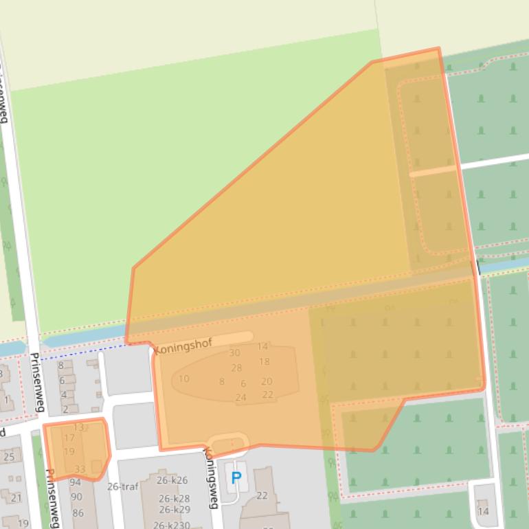 Kaart van postcodegebied 7672GE.