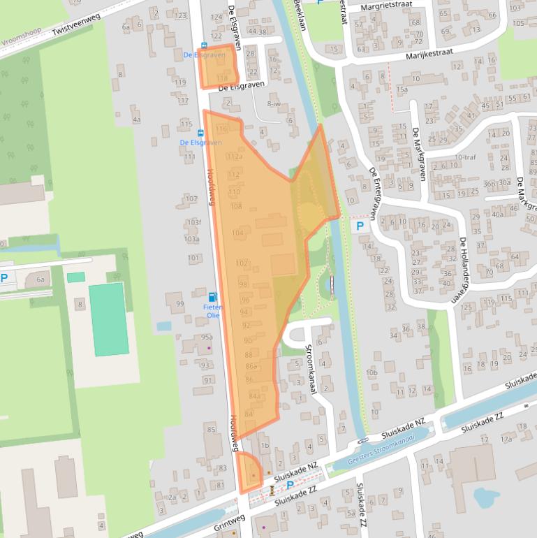 Kaart van postcodegebied 7676AH.