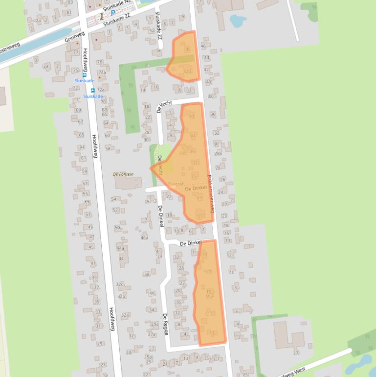 Kaart van postcodegebied 7676AM.