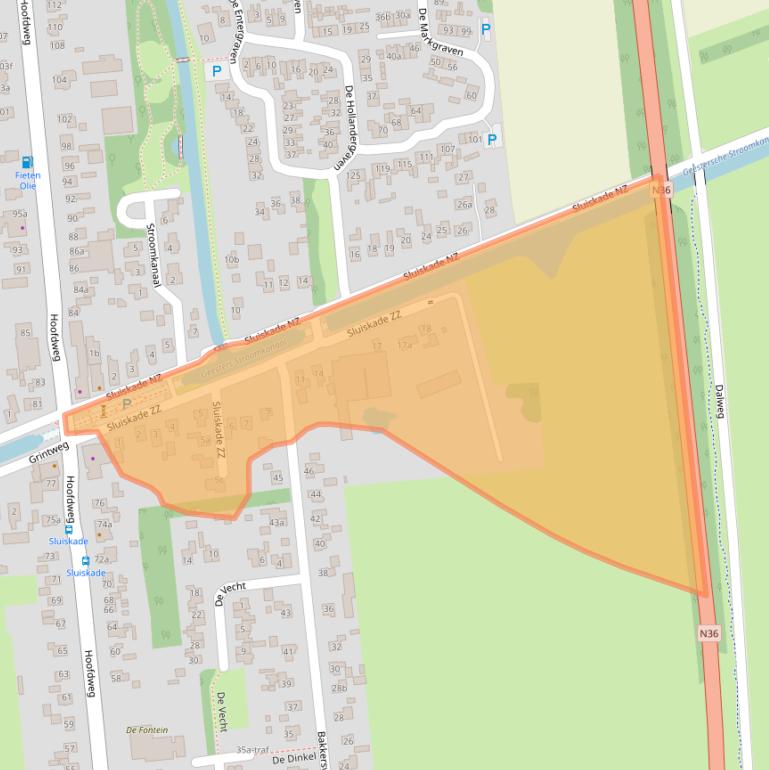 Kaart van postcodegebied 7676AP.