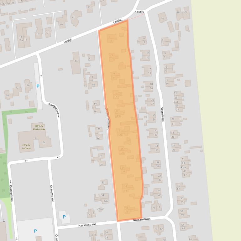 Kaart van postcodegebied 7676AR.