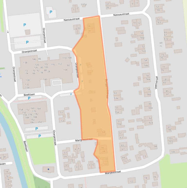 Kaart van postcodegebied 7676AV.