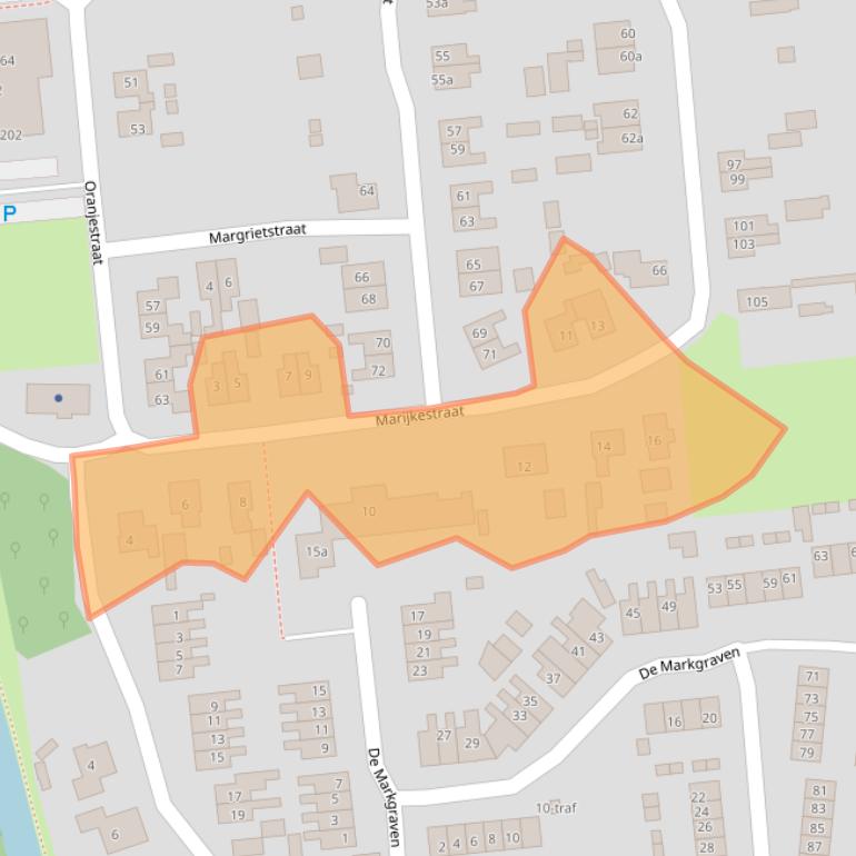 Kaart van postcodegebied 7676BD.