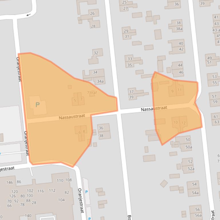 Kaart van postcodegebied 7676BE.