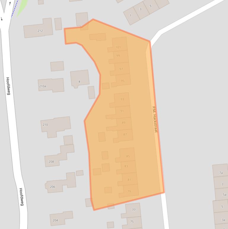 Kaart van postcodegebied 7676BL.