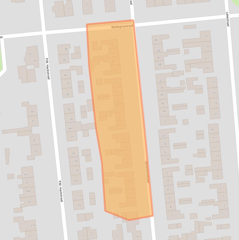 Kaart van postcodegebied 7676CC.