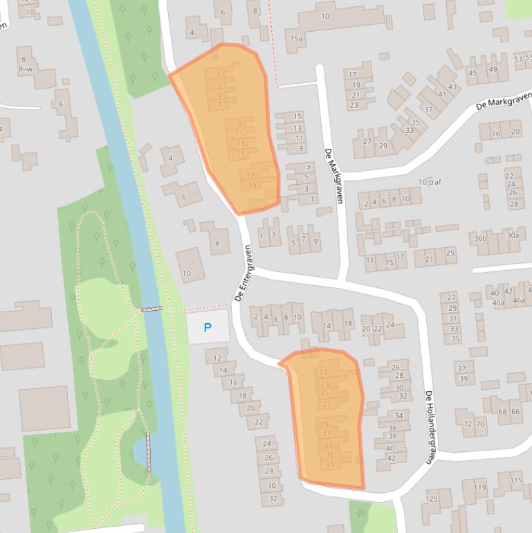 Kaart van postcodegebied 7676EB.