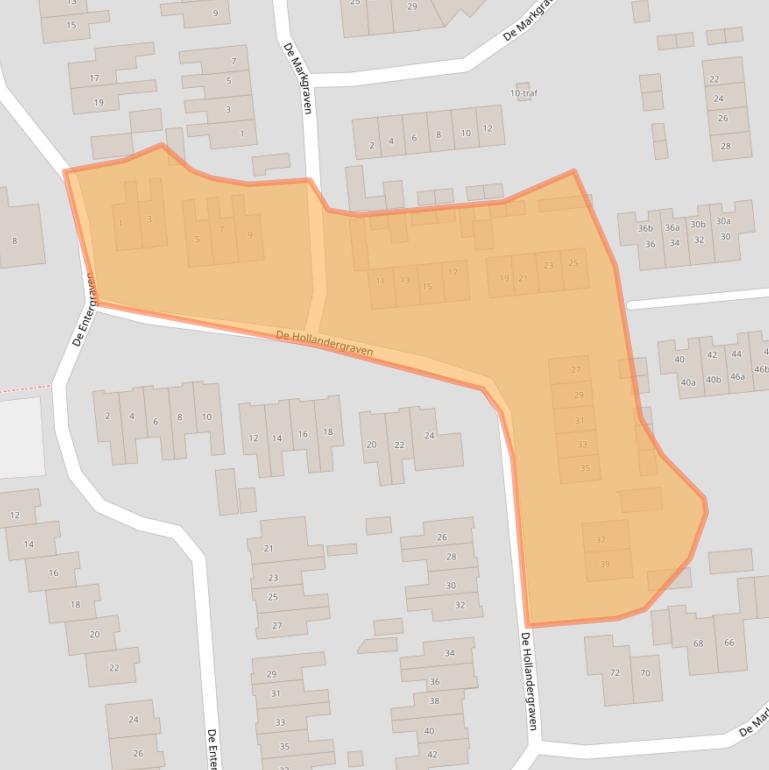 Kaart van postcodegebied 7676ED.