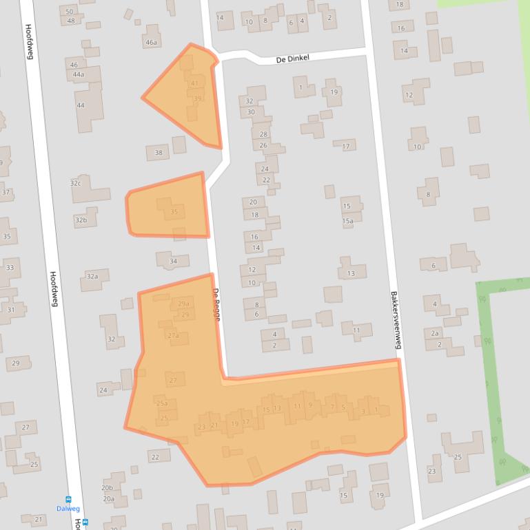 Kaart van postcodegebied 7676EP.