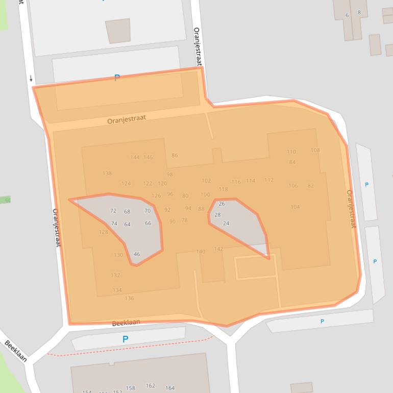 Kaart van postcodegebied 7676GB.