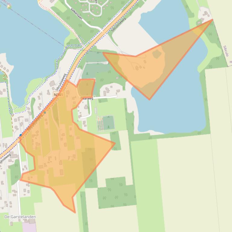 Kaart van postcodegebied 7676PD.