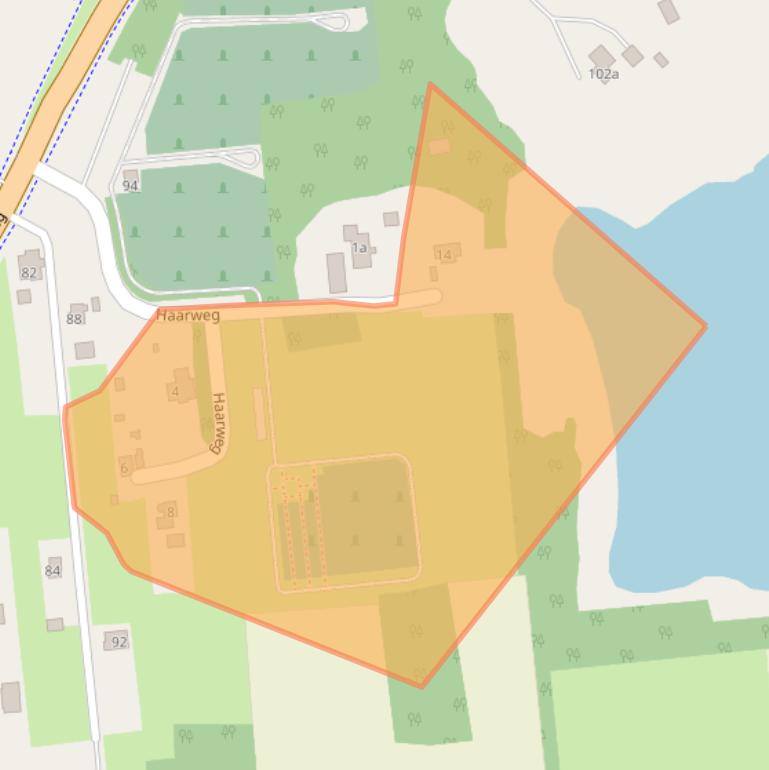 Kaart van postcodegebied 7676PE.