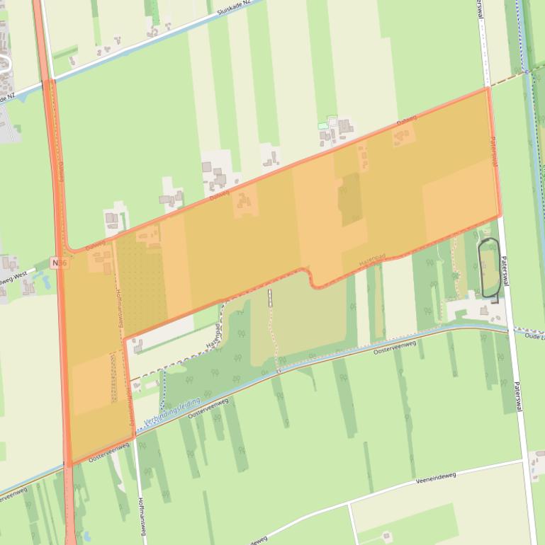 Kaart van postcodegebied 7676SC.