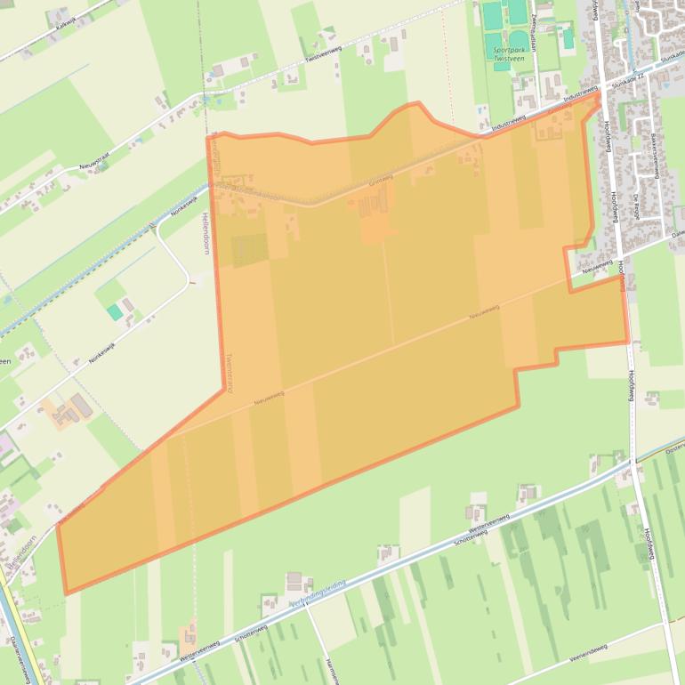 Kaart van postcodegebied 7676SE.